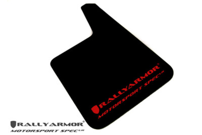 Rally Armor Universal MSpec Mud flap Red logo