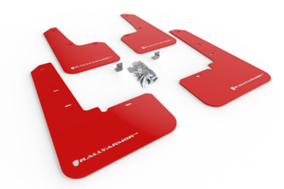Rally Armor 20+ Subaru Outback UR Red Mud Flap w/ White Logo