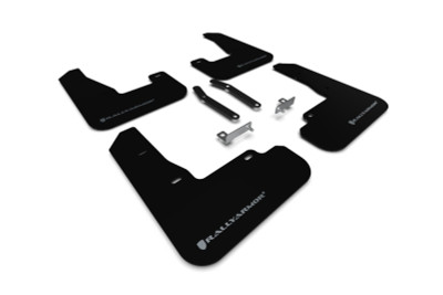 Rally Armor 2019+ Hyundai Elantra N Line UR Black Mud Flap w/ Silver Logo