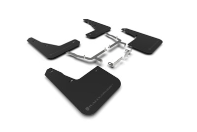 Rally Armor 2019-21 Ford Focus ST Mk4 Hatch Black Mud Flap w/ Grey Logo