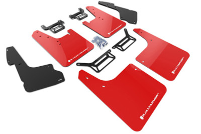 Rally Armor 2012-2024 Toyota 4Runner UR Red Mud Flap w/ White Logo