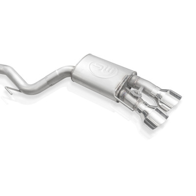 Stainless Works 2020-2022 Ford GT500 Redline Catback H-Pipe Exhaust Factory Connect - Polished Tips