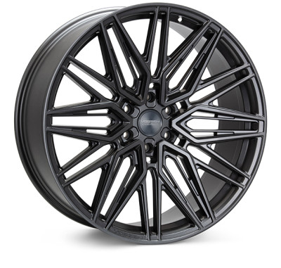 Vossen HF6-5 24x10 / 6x139.7 (Ram TRX | 2025-2026 Ram RHO | 2019-2026 Ram 1500 / Rebel| Silverado & Sierra 1500 | Bronco GEN 6 | Toyota Tacoma, Tundra, 4Runner, Sequoia & Lexus GX) | ET25 / Deep Face / 106.1 - Matte Gunmetal Wheel - HF65-4G42