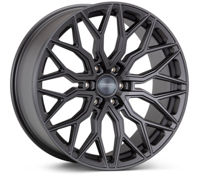 Vossen HF6-3 24x10 / 6x139.7 (Ram TRX | 2025-2026 Ram RHO | 2019-2026 Ram 1500 / Rebel| Silverado & Sierra 1500 | Bronco GEN 6 | Toyota Tacoma, Tundra, 4Runner, Sequoia & Lexus GX) | ET25 / Deep Face / 106.1 - Matte Gunmetal Wheel - HF63-4G45