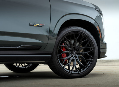 Vossen HF6-3 Gloss Black Wheel 24x10 | 6x139.7 BC (6x5.5) - fits Chevrolet Silverado 1500 1999-2026, GMC Sierra 1500 1999-2026, Chevrolet Tahoe 1992-2026, Chevrolet Suburban 1992-2026, GMC Yukon 1992-2026, and 25 more