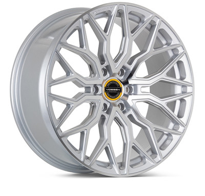 Vossen HF6-3 24x10 / 6x139.7 (Ram TRX | 2025-2026 Ram RHO | 2019-2026 Ram 1500 / Rebel| Silverado & Sierra 1500 | Bronco GEN 6 | Toyota Tacoma, Tundra, 4Runner, Sequoia & Lexus GX) | ET25 / Deep Face / 106.1 - Silver Polished Wheel - HF63-4G40