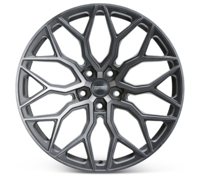 Vossen HF-2 Matte Gunmetal Wheel 20x10 | 5x120 BC - fits Cadillac CTS-V 2009-2019, Cadillac CT5-V Blackwing 2022-2026, Cadillac ATS-V 2016-2019, SS 2010-2024, ZL1 2012-2024