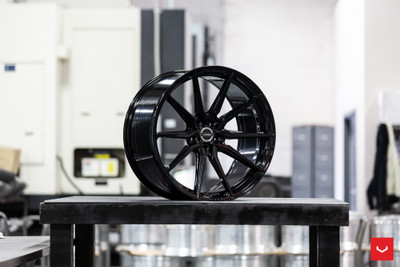 Vossen HF-3 Gloss Black Wheel 20x10.5 | 5x120 BC | ET42 | 72.56mm | CTS-V & ATS-V | Camaro SS, ZL1 & 1LE | Cadillac CT5-V Blackwing | Chevrolet Corvette C8 - HF3-0B07