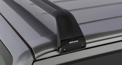 Rhino-Rack 07-22 Jeep Wrangler JK/JL 2 Door Hard Top Vortex SG 2 Bar Roof Rack - Black