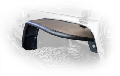 DV8 Offroad 07-18 Jeep Wrangler JK Front & Rear Flat Tube Fenders