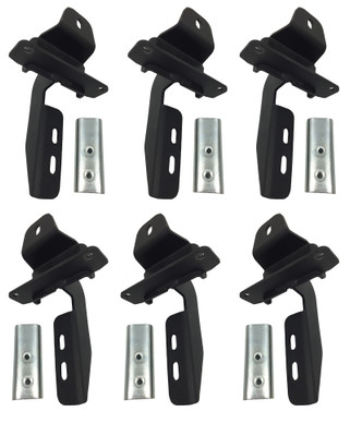 Go Rhino OE Xtreme SideSteps for 2018-2026 Jeep Wrangler JLU Brackets for - Part #6845065