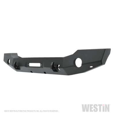 Westin Bumper, Textured Black | 2018-2026 Jeep Wrangler JL WJ2 Full Width Front | 59-80105