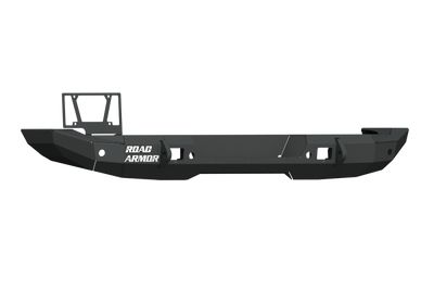 Road Armor 2018-2025 Jeep Wrangler JL Stealth Rear Bumper Full Width - Tex Blk - 5183R0B