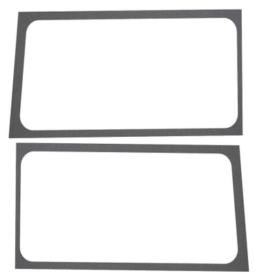 DEI 2019+ Jeep Wrangler JL 2DR Leather Look Side Window Kit - Gray dei050271
