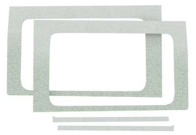 DEI 2019+ Jeep Wrangler JL 2DR Side Window Kit - White dei050270