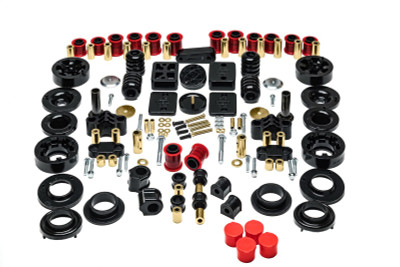 Energy Suspension 2018-2025 Jeep Wrangler JL Rubicon Black Rock-Flex Ultimate 2in Lift System Set - 2.18110G