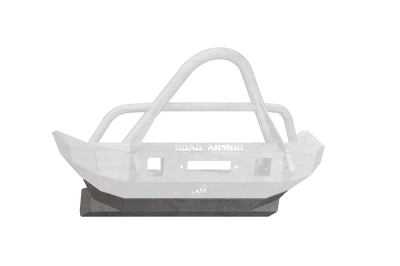 Road Armor 2018-2025 Jeep Wrangler JL Stealth Front Skid Plate Mid Width - Raw - 5182SPZ