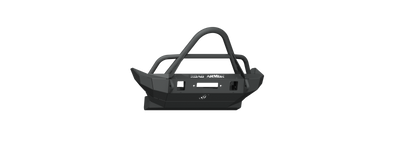 Road Armor 2018-2025 Jeep Wrangler JL Stealth Front Winch Bumper w/Stinger Mid Width - Tex Blk - 5182F5B
