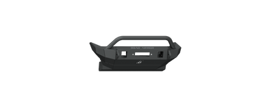 Road Armor 2018-2025 Jeep Wrangler JL Stealth Front Winch Bumper w/Pre-Runner Mid Width - Tex Blk - 5182F4B