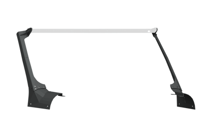 Road Armor 2018-2025 Jeep Wrangler JL Stealth A-Pillar Light Mounts 51.5in - Tex Blk - 518LMP0B