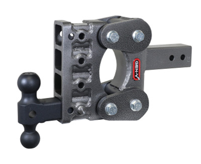 Gen Y The Boss TorsionFlex 2.5In Shank 5In Drop 1100 lb TW 10K Hitch w/ GH-031 Dual-Ball
