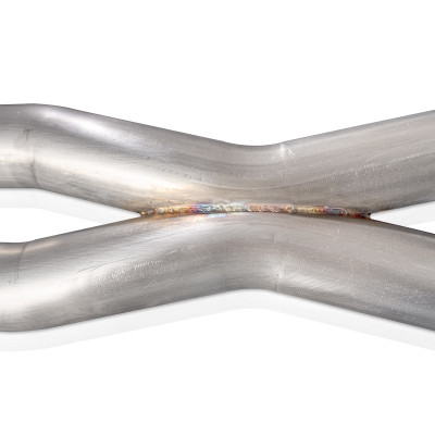 Stainless Works 2018-2023 Mustang GT Mid Resonator Delete X-Pipe