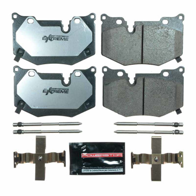 Power Stop 2020-2024 Chevrolet Corvette C8 Z51 Rear Z26 Extreme Street Brake Pads w/Hardware