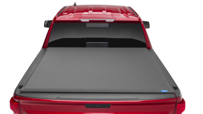 LUND Soft Roll-Up Tonneau Cover, Vinyl - 2022-2026 Toyota Tundra 5.7ft Bed Roll Up Tonneau (w/ Utility Track Bracket) Vinyl - 968225