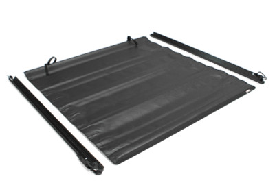 Lund 2022-2024 Toyota Tundra 5.7ft Bed Genesis Roll Up Tonneau (Incl. Utility Track Bracket Kit) Vinyl -Blk