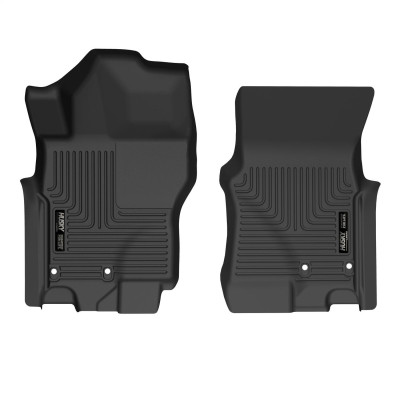 Husky Liners 2022-2024 Nissan Frontier CC Front Floor Liners - Black