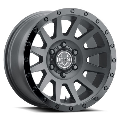 ICON Compression Black Wheel 17x8.5 product photo