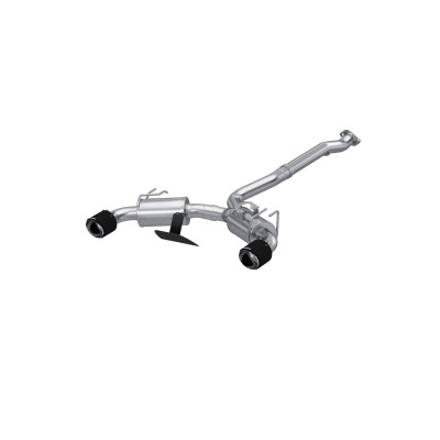 MBRP ARMOR Pro Cat-Back Exhaust, T304 Stainless Steel - 2023-2024 Toyota GR Corolla 1.6L - S43023CF