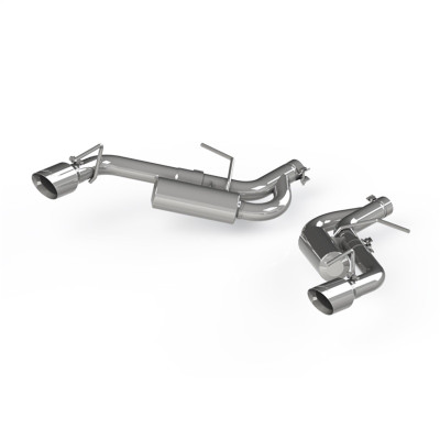 MBRP ARMOR Pro Axle-Back Exhaust, T304 Stainless Steel - 2016-2024 Chevrolet Camaro 3.6L - S7038304