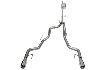 Corsa 2021-2025 Ford F-150 SuperCrew/5.5ft Bed 5.0L V8 Sport Cat-Back Dual Rear Exit-Polished