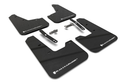 Rally Armor 2023 Kia Niro SG2 Black UR Mud Flap White Logo