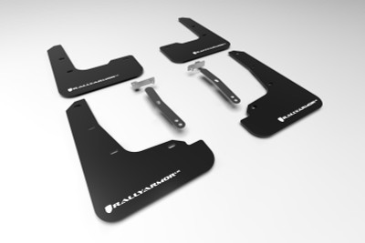 Rally Armor 21-23 Hyundai Elantra (Will Not Fit Elantra N/N Line) Black UR Mud Flap w/ White Logo