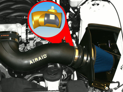Airaid 05-09 Mustang GT 4.6L MXP Intake System w/ Tube (Dry / Blue Media)