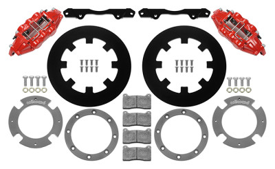 Wilwood 17-21 Can-Am X3RS Red Rear Kit 11.25in - Undrilled Rotors