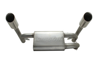 Gibson 2014 Polaris RZR XP 1000 EPS Base 2.25in Dual Exhaust 2.25in Stainless product photo