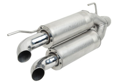 Gibson 11-13 Polaris Ranger RZR XP 900 Base Dual Exhaust - Stainless