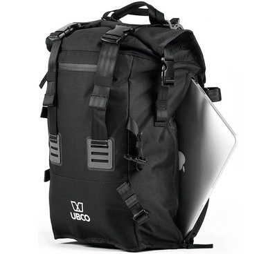 UBCO Black Pannier Backpack for Electric Powered Bikes - ACC-PBP-0-001