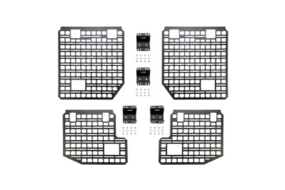 BuiltRight Industries 09-14 Ford F-150 / Raptor Full Bedside Rack - 4pc Set