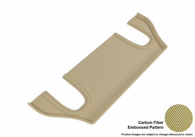3D MAXpider 2016-2020 Tesla Model X 6-Seats Kagu 3rd Row Floormats - Tan