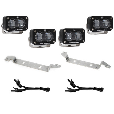 Baja Designs 2022-2024 Toyota Tundra S2 Fog Pocket Kit Clear product photo