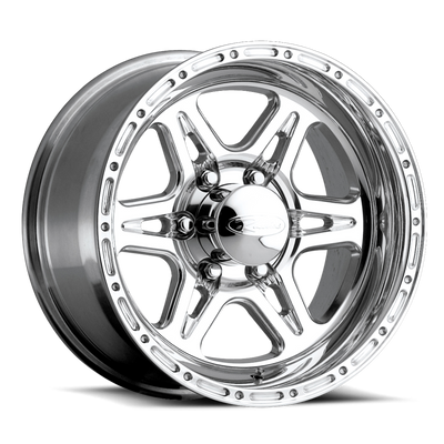 Raceline 886 Renegade Polished Wheel 17x9 | 6x139.7 BC (6x5.5) | +0 Offset - fits Chevrolet Silverado 1500 1999-2026, GMC Sierra 1500 1999-2026, Chevrolet Tahoe 1992-2026, Chevrolet Suburban 1992-2026, GMC Yukon 1992-2026, and 23 more