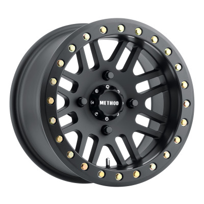 Method Race Wheels Method MR406 UTV Beadlock Matte Black Wheel 14x8 | 4x156 BC | -2 Offset - fits , and 4 more