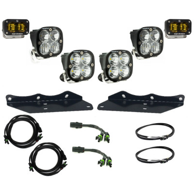 Baja Designs 17-20 Ford F-150 Raptor S2 Fog Pocket Kit Amber product photo