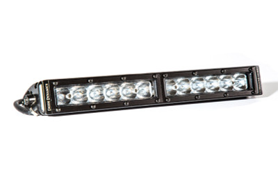Diode Dynamics 12 In LED Light Bar Single Row Straight Clear Driving Each Stage Series