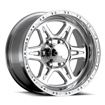Raceline 886 Renegade Polished Wheel 16x8 | 6x139.7 BC (6x5.5) | +0 Offset - fits Chevrolet Silverado 1500 1999-2026, GMC Sierra 1500 1999-2026, Chevrolet Tahoe 1992-2026, Chevrolet Suburban 1992-2026, GMC Yukon 1992-2026, and 25 more