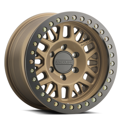 Raceline RT951B Ryno Bronze Wheel 17x9 | 8x170 BC | -38 Offset - fits Ford F-250 Super Duty 1999-2026, Ford F-350 Super Duty SRW 1999-2026, Ford Excursion 2000-2005
